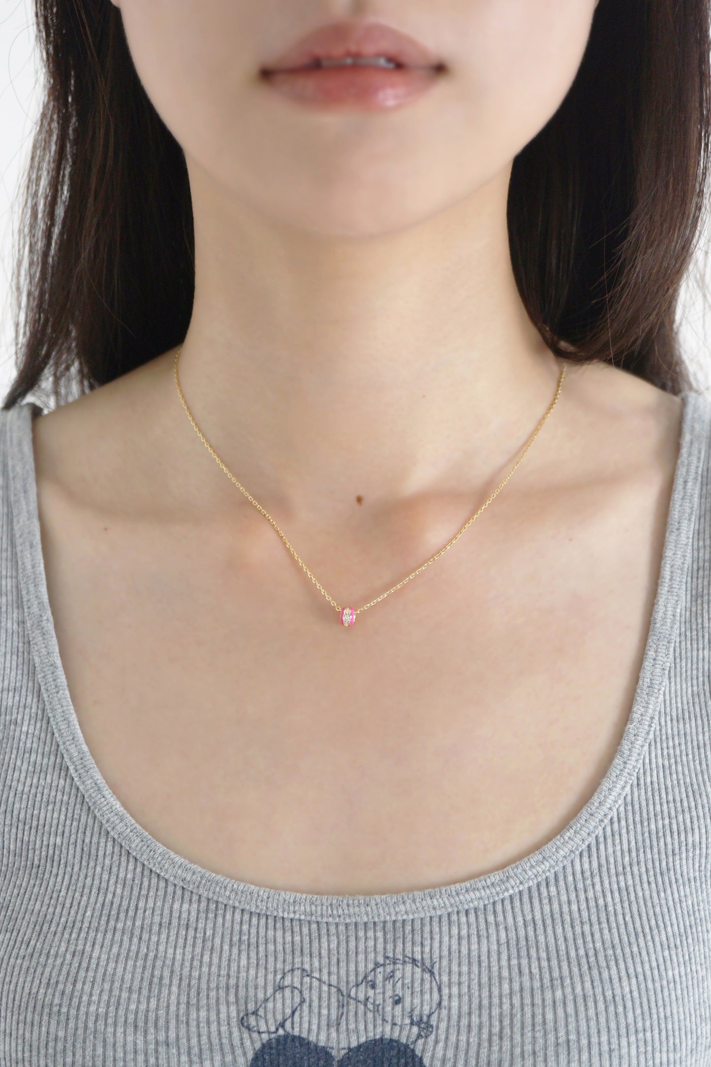 Haven Necklace - Neon Pink