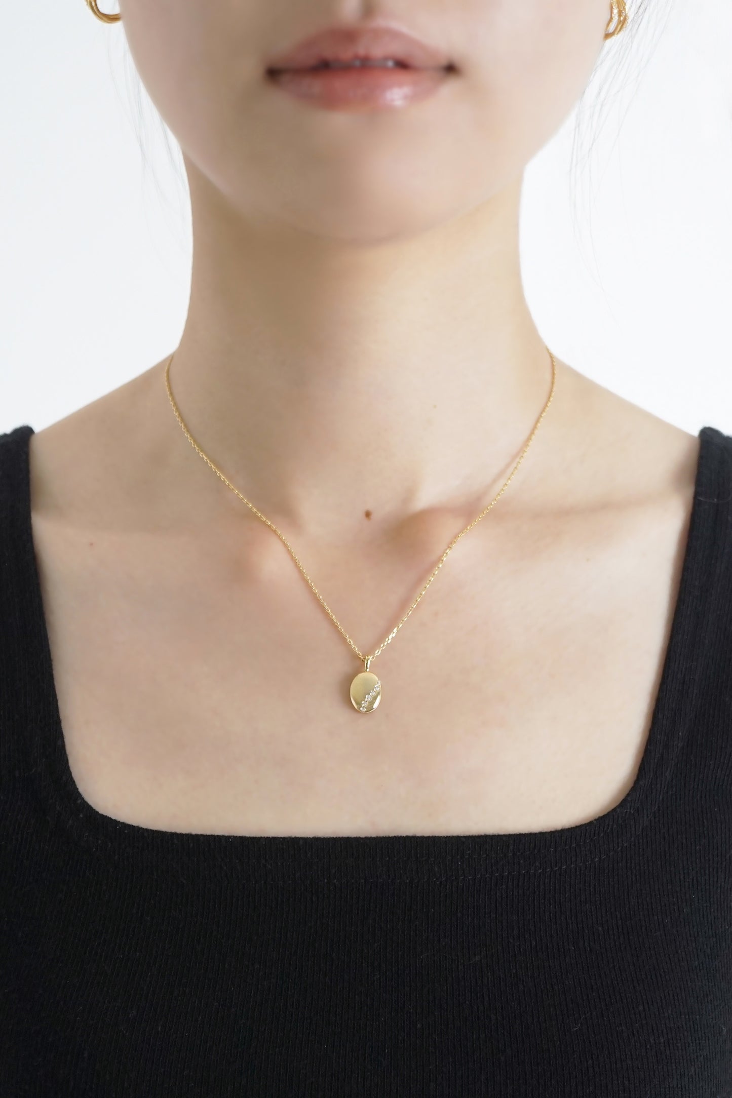 Inner Harmony Oval Necklace